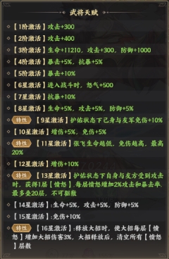 《九州群将录》武将升星 《九州群将录》武将升星