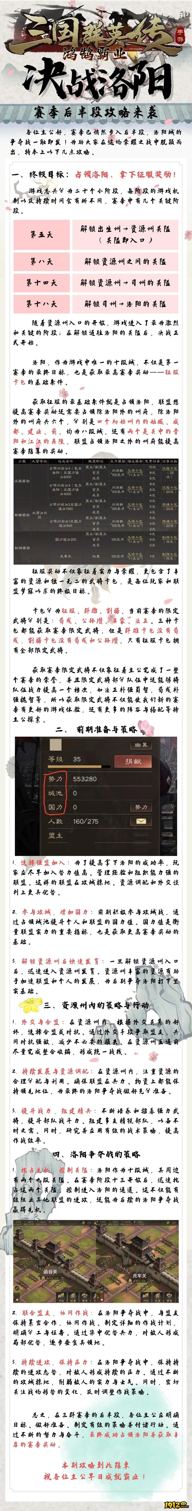《三国群英传：鸿鹄霸业》决战洛阳