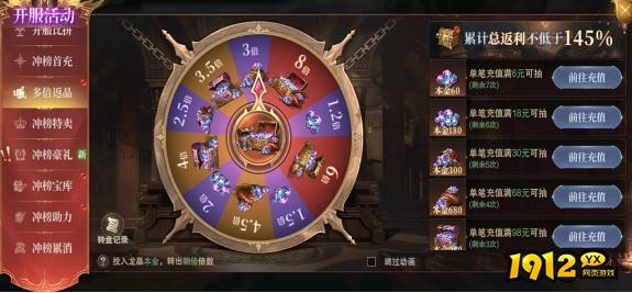 《神域纪元高爆版》开服活动