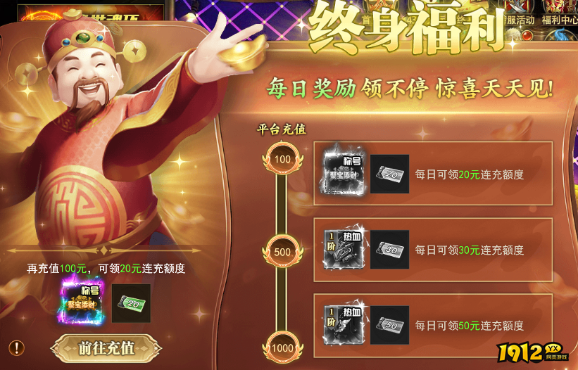 《三界》终身福利