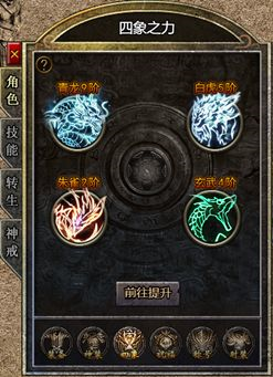 《弑之神》四象之力